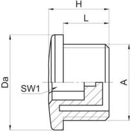 Thumbnail - Jacob, Zubehör Schalterprogramm, PA-Verschlussschraube