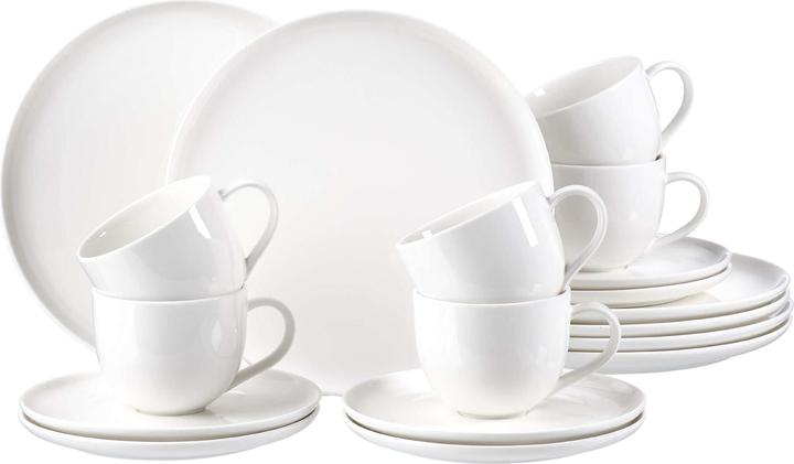 Produktbild Ritzenhoff & Breker Kaffeeservice Skagen, 18-teilig aus Porzellan, spülmaschinenfest, Set bestehend aus: (18 Stk.)