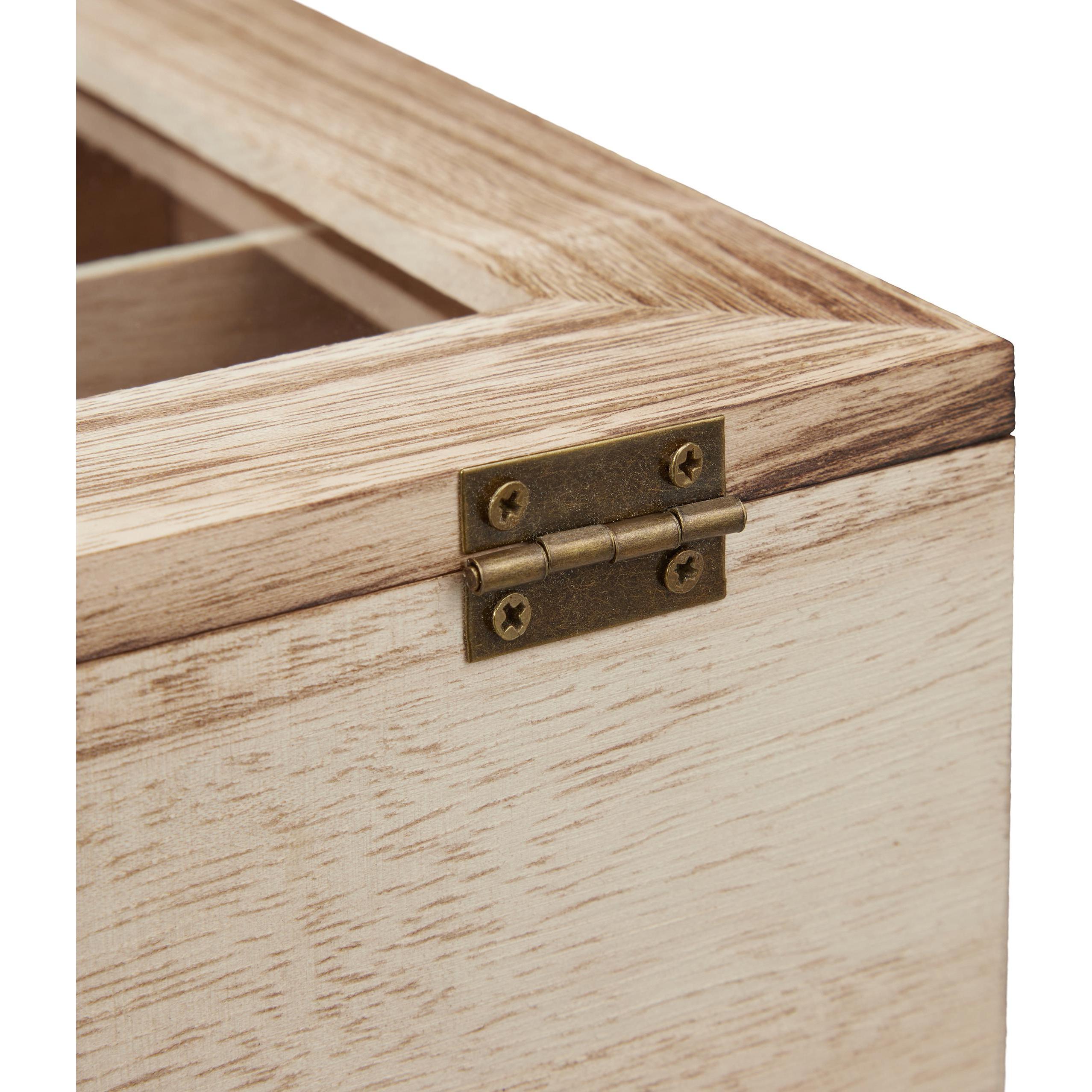 Thumbnail - Relaxdays Teebox, Vorratsbehälter, Braun