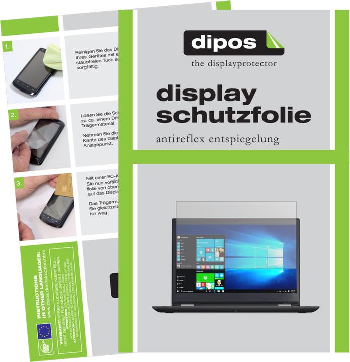 Actual product image Dipos Screen Protector Anti-Glare (2 Piece, Lenovo ThinkPad Yoga 370)