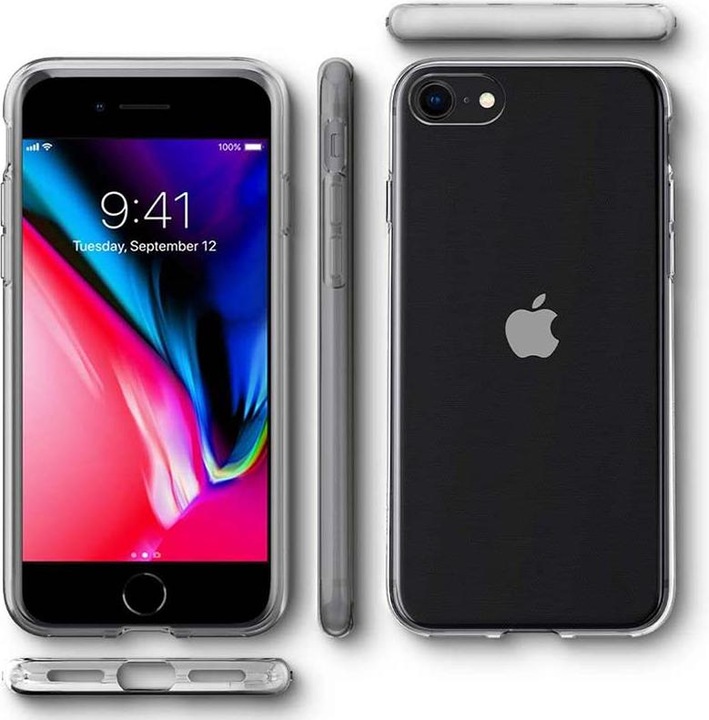 Actual product image Spigen Liquid Crystal (Apple iPhone SE (2nd Gen), Apple iPhone 8, Apple iPhone 7)