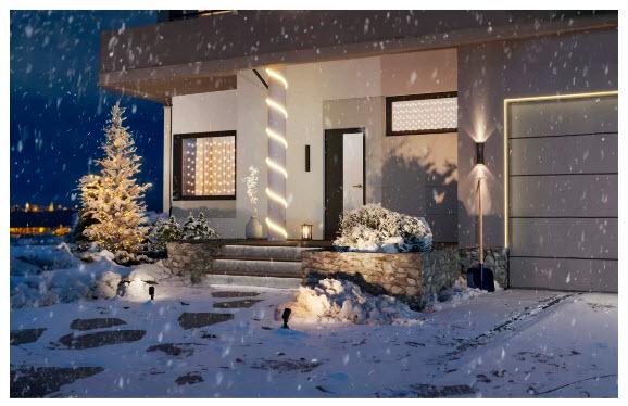 Actual product image Hama WLAN garden light incl. ground spike, waterproof, coloured, dimmable (450 lm, IP65)