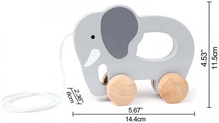 Produktbild Hape Elefant an einer Schnur