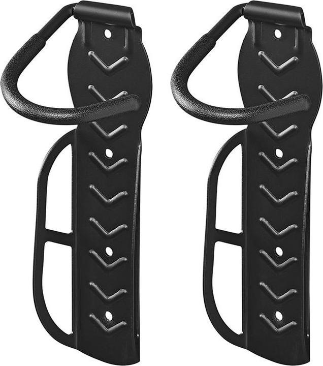 4x Portabici Da Muro, Rastrelliera Bicicletta, A Parete Porta Bici Gancio Per Pedali L X P 10 X 14 5 Cm Rosso 85663108
