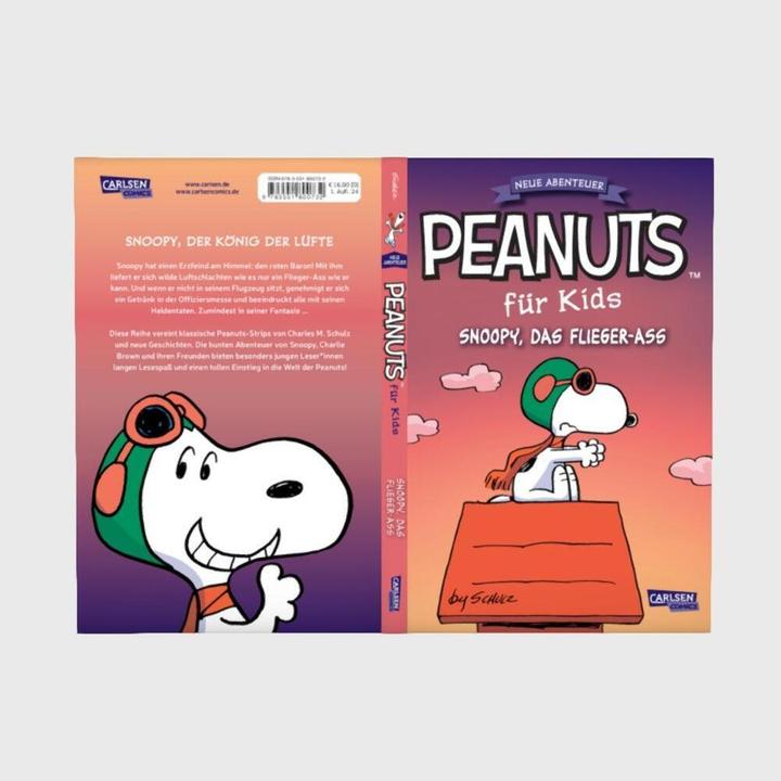 Immagine prodotto Peanuts für Kids - Neue Abenteuer 3: Snoopy, das Flieger-Ass (Tedesco, Matthias Wieland, Charles M. Schulz, 2024)