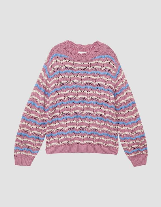 Image du produit s.Oliver Strickpullover Strickpullover mit Lochmuster (128, 134)