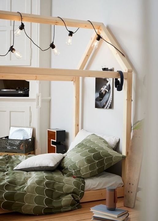 Image du produit Flexa Lit Tipi Cottage Nature (90 x 200 cm)