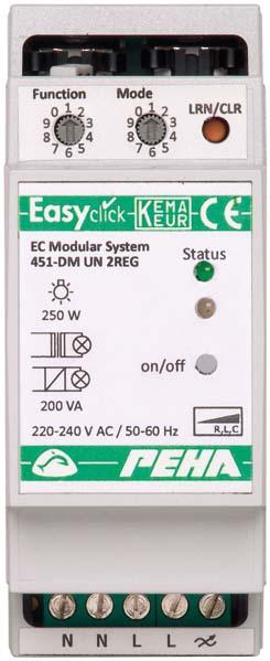 Peha Easyclick-Modulo-UNI-Dimm (Attuatore dimmerabile)