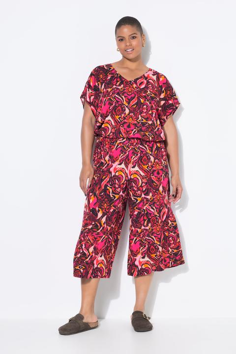 Actual product image Studio Untold Culotte, Wide Legs, Alloverdruck (44)