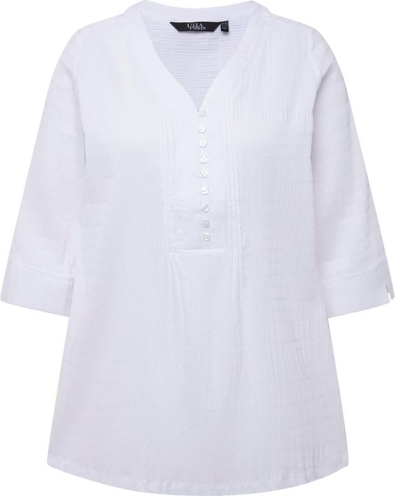 Produktbild Ulla Popken Bubble-Tunika, Biesen, Herzausschnitt, 3/4-Arm (42, 44)