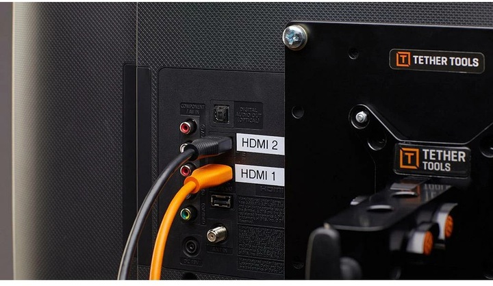 Produktbild Tether Tools Kabel TetherPro HDMI Mini zu HDMI 2.0, 4.6 m Schwarz (4.60 m, HDMI)