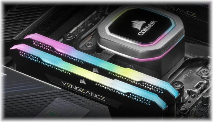 Productafbeelding Corsair Vengeance RGB Pro SL (2 x 16GB, 3600 MHz, DDR4 RAM, DIMM 288 pin)