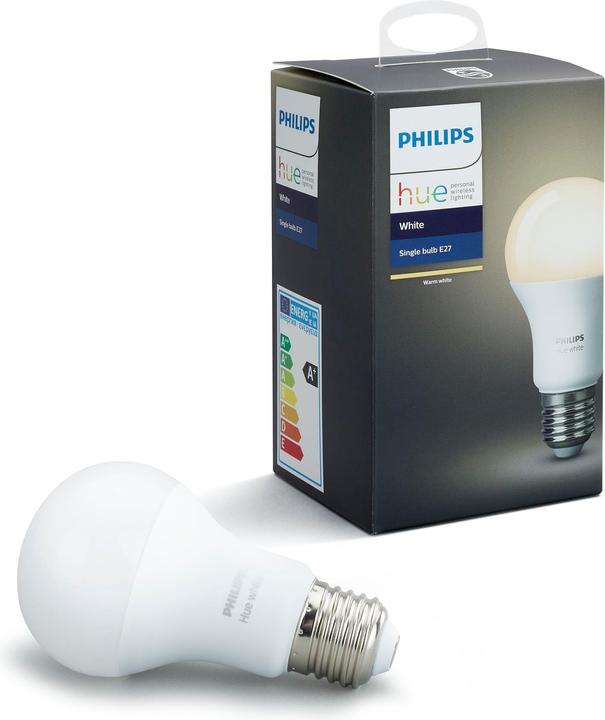Actual product image Philips Hue White (E27, 9.50 W, 800 lm, 1 x, F)