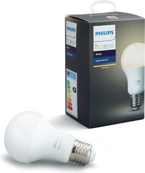 Image du produit Philips Hue White (E27, 9.50 W, 800 lm, 1 x, F)