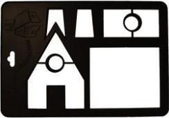Actual product image Gastromax 3D gingerbread cookie cutter, width: 285 mm