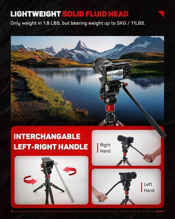 Produktbild iFootage Komodo K5S Fluid Head (Videokopf)