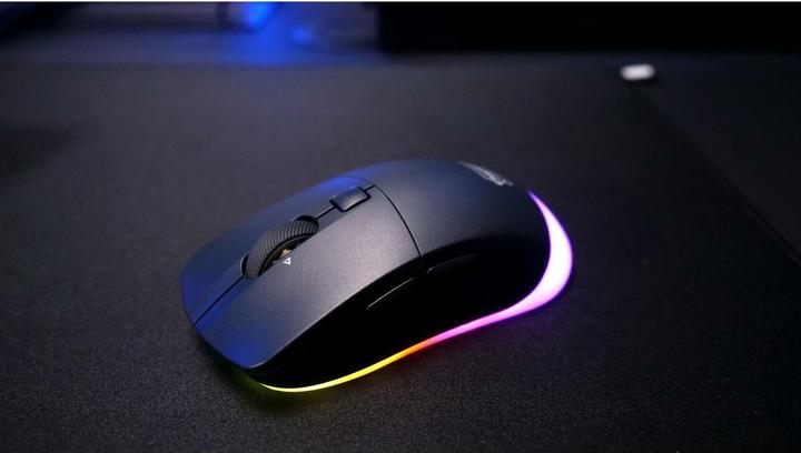 Actual product image CHERRY xtrfy M50 Black Wireless Mouse (Cable, Wireless)