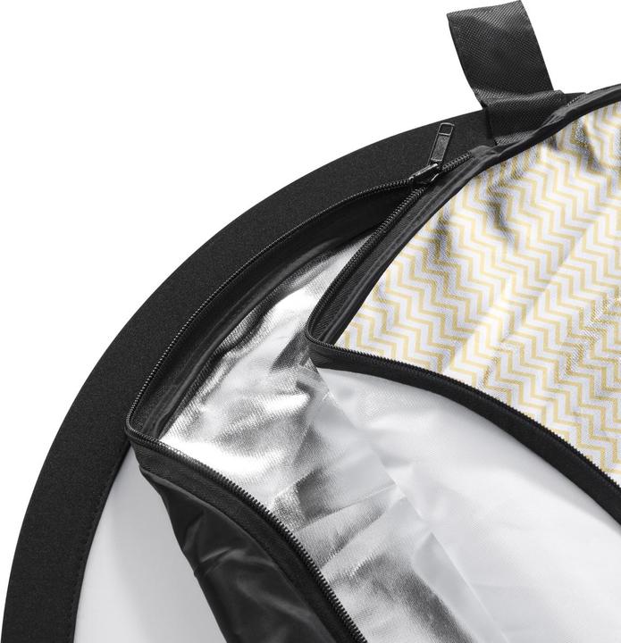 Actual product image Walimex 5in1 folding reflector set wavy, 102x168cm (Folding reflector, 102 cm)