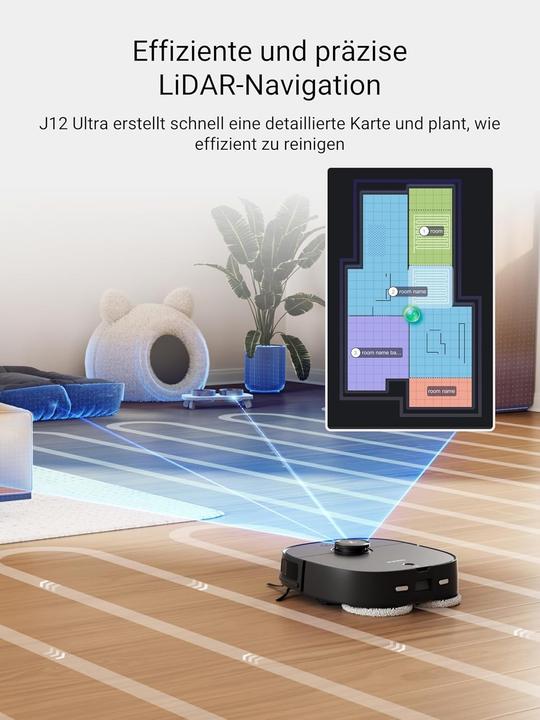 Productafbeelding Eureka J12 Zwart (5000 Pa, Veeg)