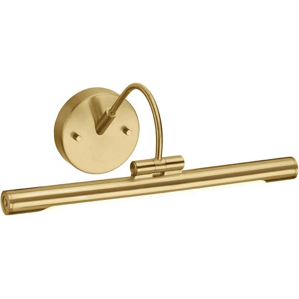 Elstead Lighting, Wandleuchte + Deckenleuchte, Alton LED Bilderleuchte 39cm Gebürstetes Messing (318 lm)