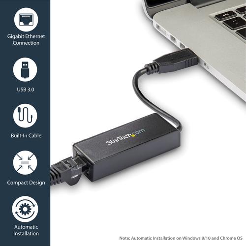 Productafbeelding StarTech Usb31000s (USB 3.0, RJ45/LAN (1x))
