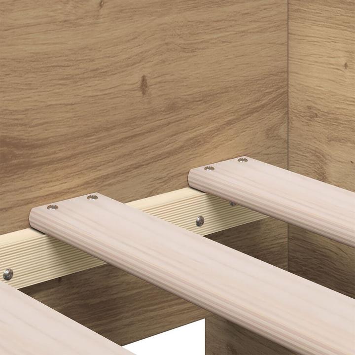 Immagine prodotto vidaXL Letto da giorno in rovere Artisan Materiale a base di legno rovere Artisan 100 x 200 cm (100 x 200 cm)