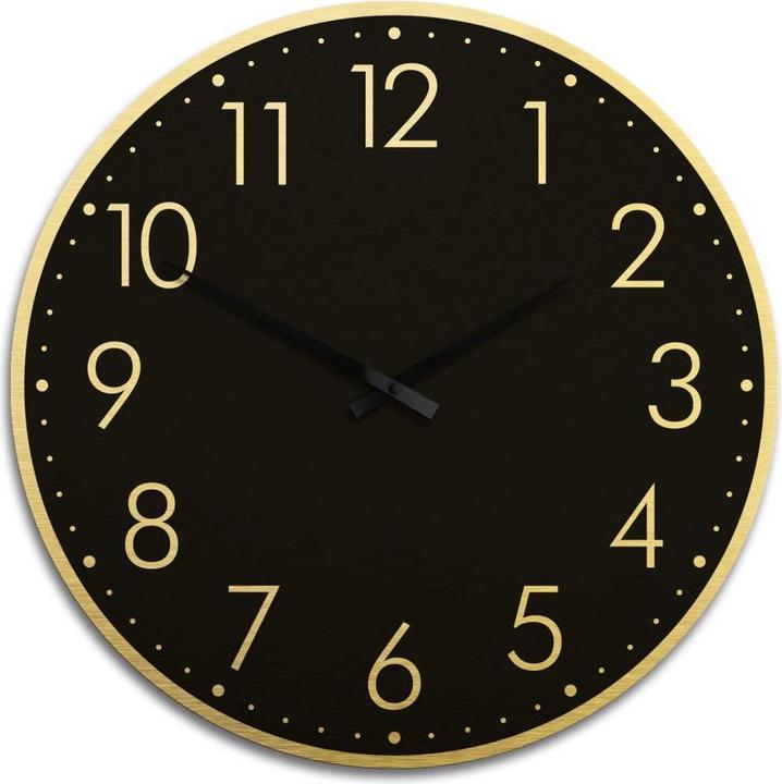Actual product image Trenddeko Modern with minutes display negative (70 cm)