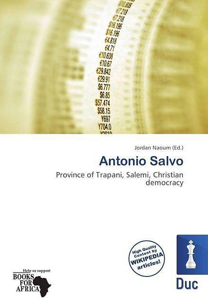 Produktbild Antonio Salvo (Englisch, Jordan Naoum, 2011)