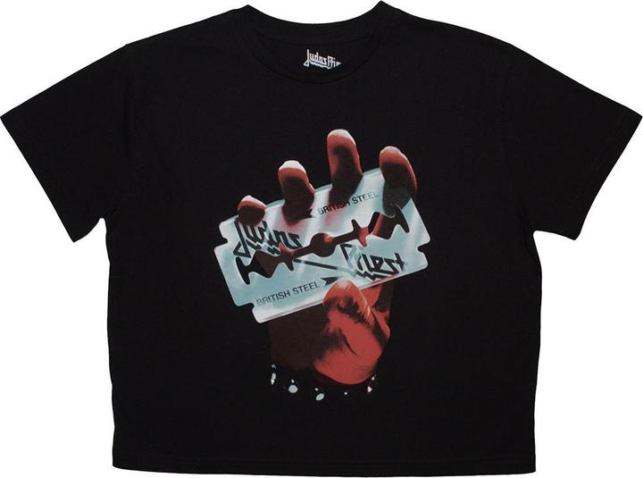 Produktbild Judas Priest British Steel Crop Top (Girlie) (L)