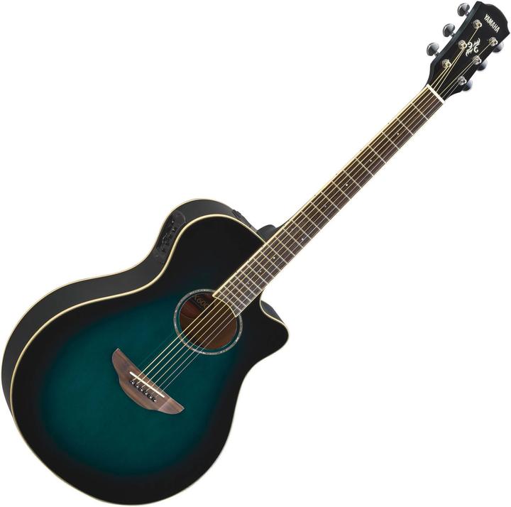 Produktbild Yamaha APX600OBB Electro-Acoustic Guitar Oriental Blue Burst (Fichte, Nato, Rosenholz, Tonholz)
