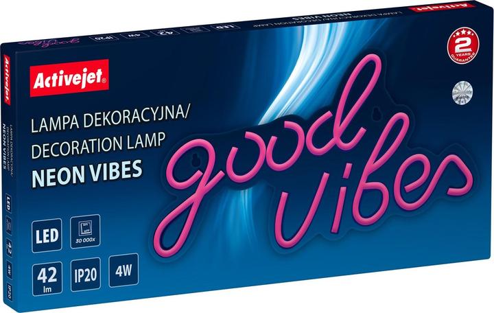 Actual product image Activejet AJE-NEON VIBES LED neon signs