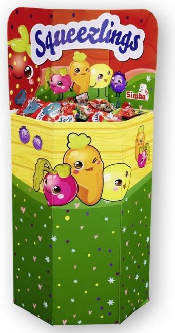 Productafbeelding Simba Squeezlings vloer display (82 cm)