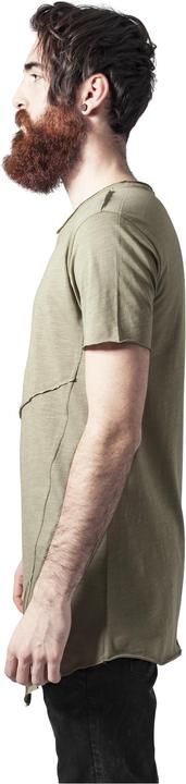 Produktbild Urban Classics Long Open Edge Front Zip Tee (XXL)