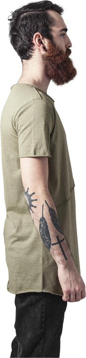 Produktbild Urban Classics Long Open Edge Front Zip Tee (XXL)