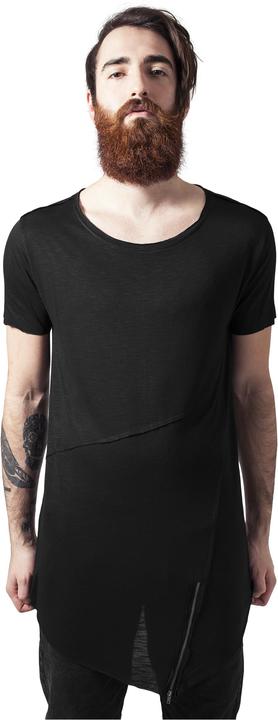 Produktbild Urban Classics Long Open Edge Front Zip Tee (M)