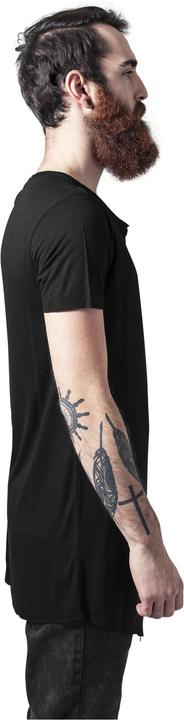 Produktbild Urban Classics Long Open Edge Front Zip Tee (M)