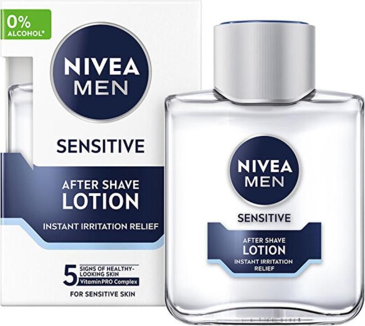 Actual product image NIVEA MEN Men Sensitive 100ml (Aftershave Lotion, 100 ml)