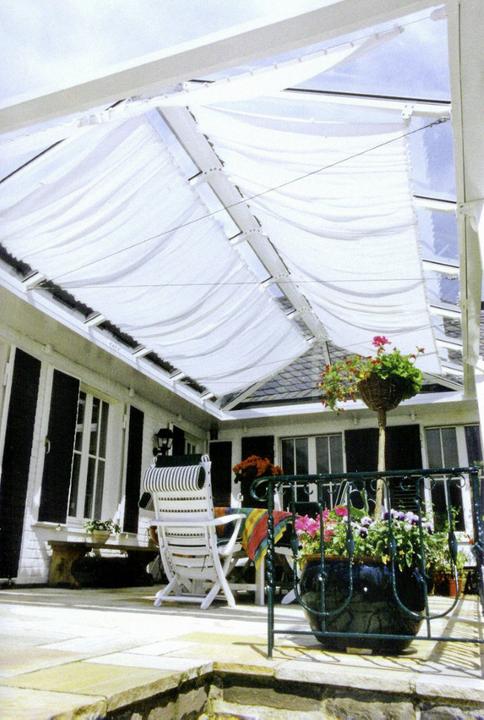 Image du produit Peddy Shield Voile d'ombrage pour jardin d'hiver (96 x 330 cm)