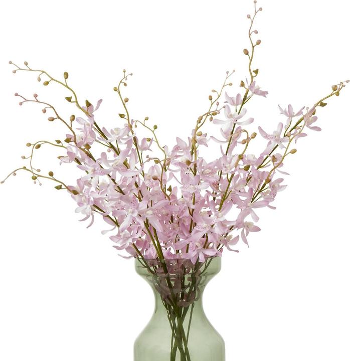 Actual product image Hill Interiors Cymbidium Spray Artificial Flower (95 cm)