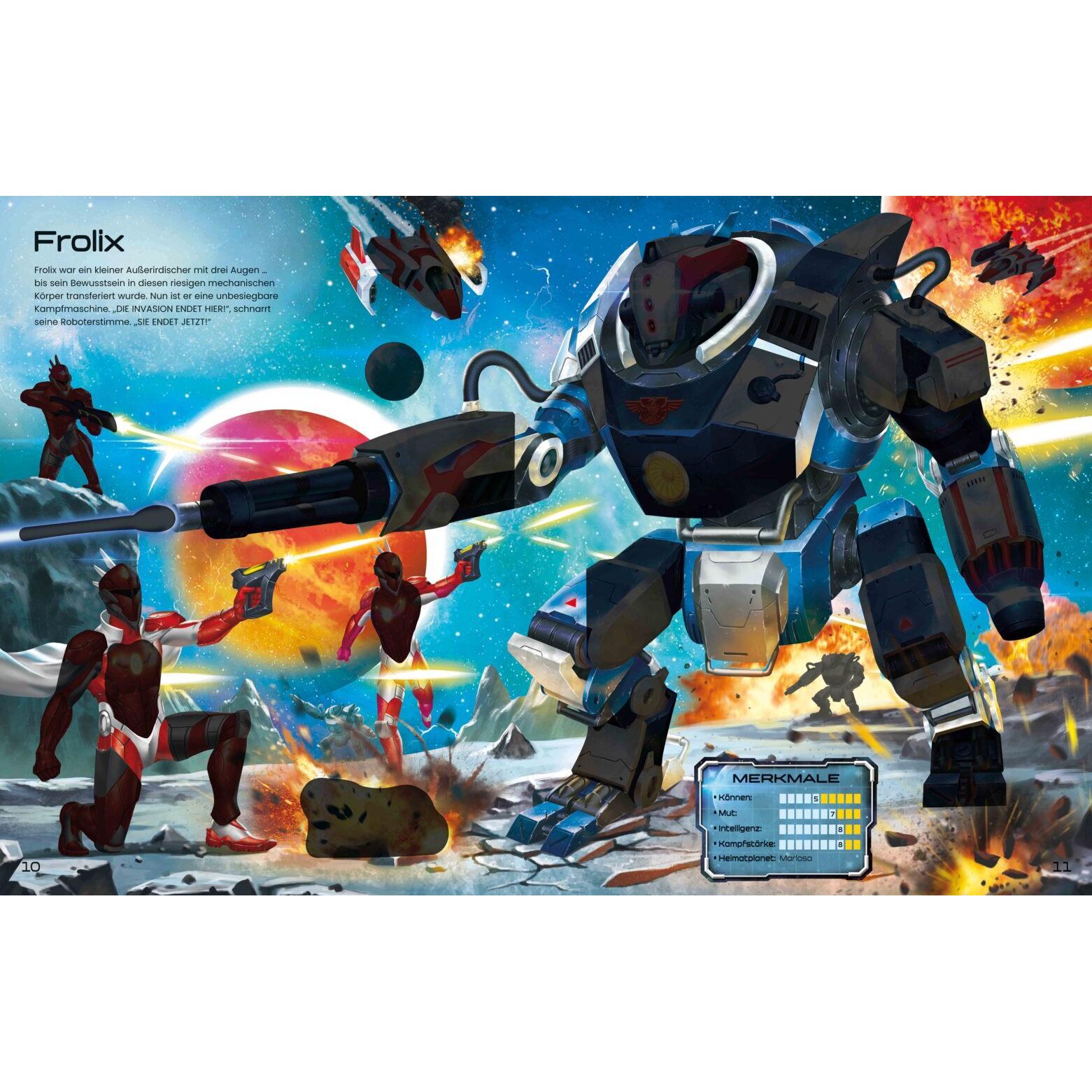 Thumbnail - Der grosse Stickerspass: Space Warriors, Kinderbücher von Simon Tudhope