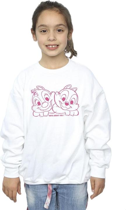 Immagine prodotto Disney Chip 'n' Dale Nuts About You Felpa Ragazze (116)