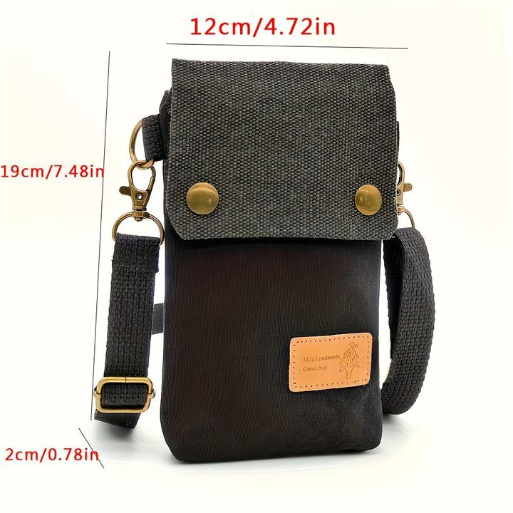 Immagine prodotto Only-Bags.Store Mode Umhängetasche, Handytasche, Umhängetasche, kleine Retro-Tasche, tragbare Reisetasche