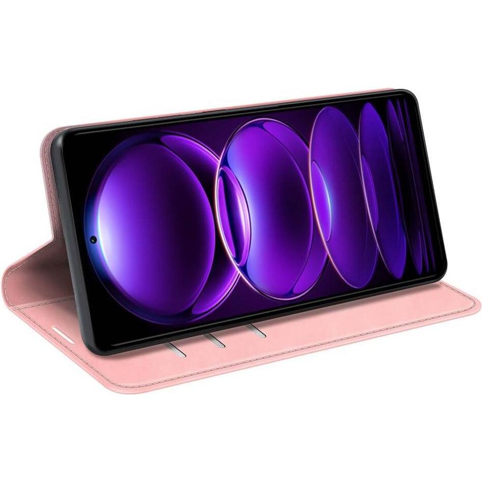 Thumbnail - Cover-Discount Xiaomi Redmi Note 12 Pro+ - Stand Flip Case Hülle rosa (Xiaomi Redmi Note 12 Pro+), Smartphone Hülle, Ros...