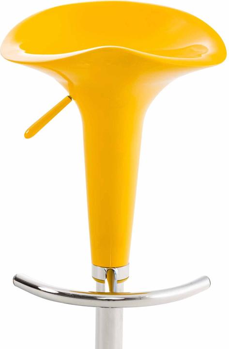 Actual product image CLP Bar stool Saddle, yellow
