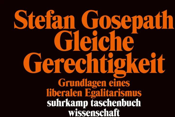 Produktbild Gleiche Gerechtigkeit (Deutsch, Stefan Gosepath, 2004)
