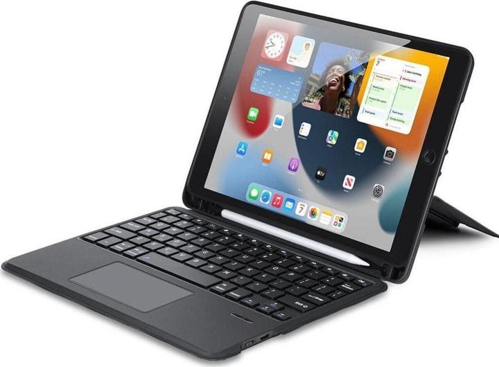 Dux Ducis Étui pour clavier de la série DK (ING. Int., iPad 7, iPad 8, IPad 9)