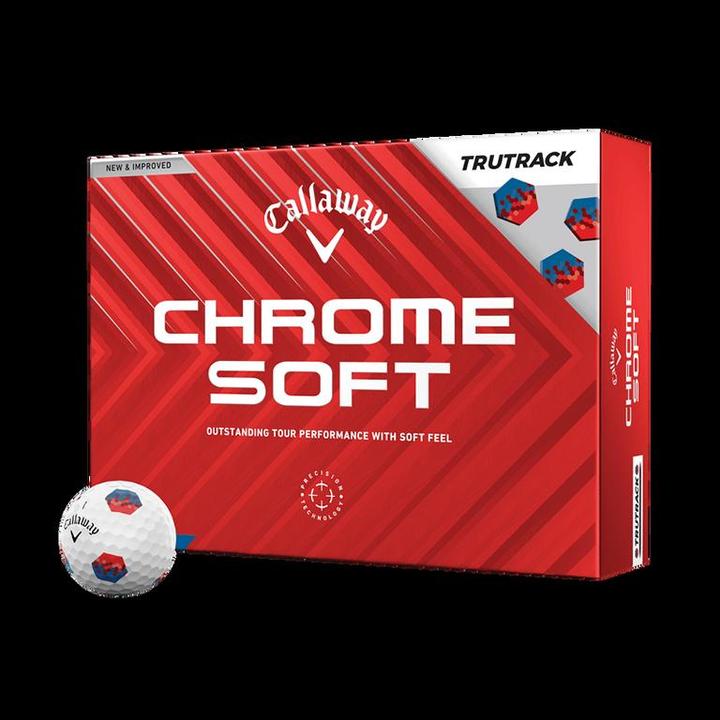 Actual product image Callaway Chrome Soft TruTrack white (2024)