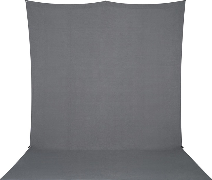 Produktbild Westcott X-Drop Pro - Neutral Gray (8' x 13') Wrinkle-Resistant Backdrop Kit, 2.4x4 m (240 cm, 400 cm)