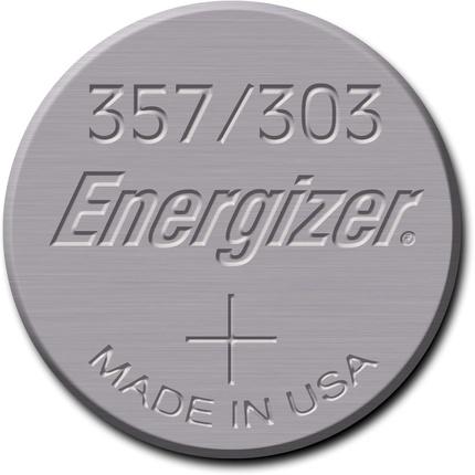 Actual product image Energizer Silver oxides 357/303 (1 pcs., SR44, 150 mAh)