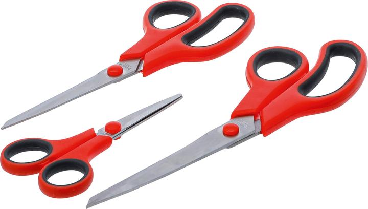 Actual product image BGS Stainless Scissors Set 3 pcs. (24.50 cm)